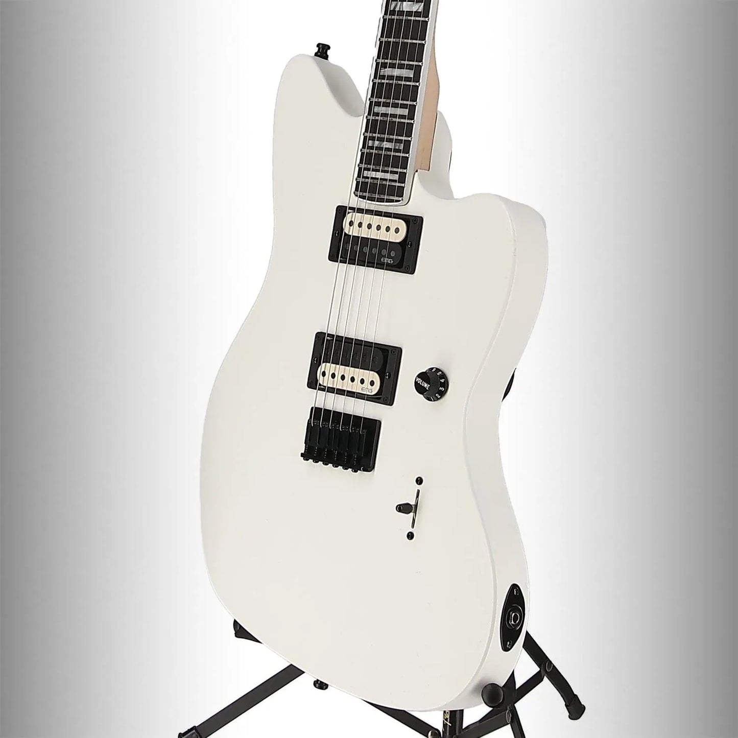 Jim Root Jazzmaster V4, Ebony Fingerboard, Flat White (J3) (29867)