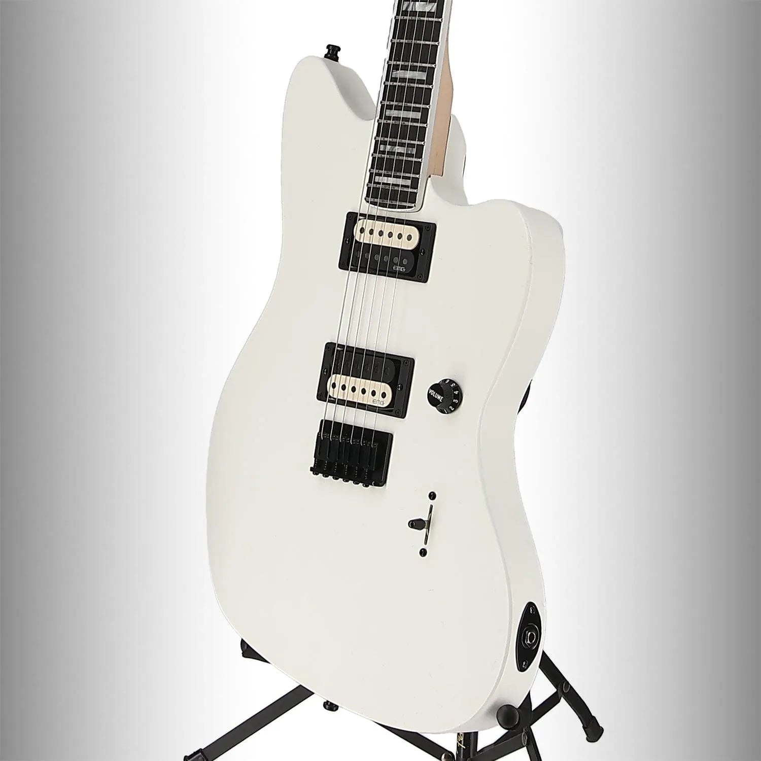 Jim Root Jazzmaster V4, Ebony Fingerboard, Flat White (J3) (29867)