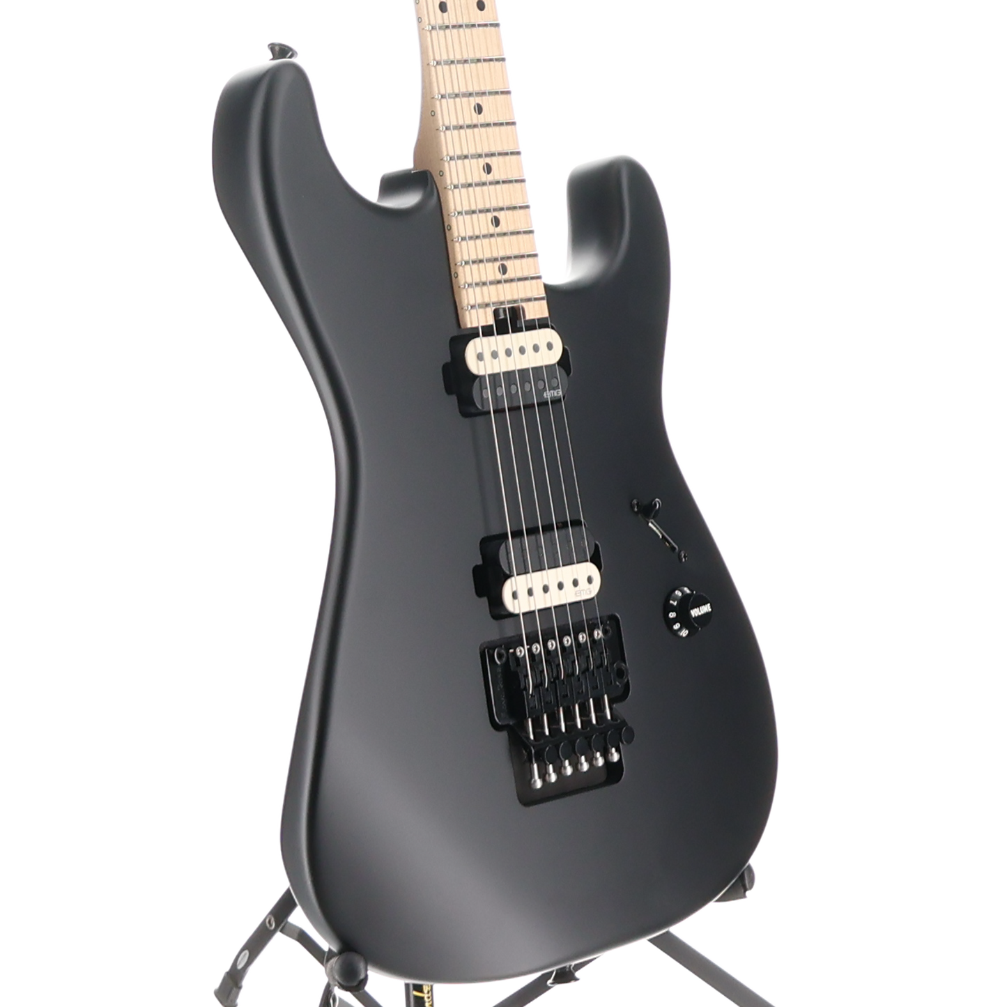 Jim Root Signature Pro-Mod San Dimas Style 1 HH FR M, Maple Fingerboard, Satin Black (D13) (05872)