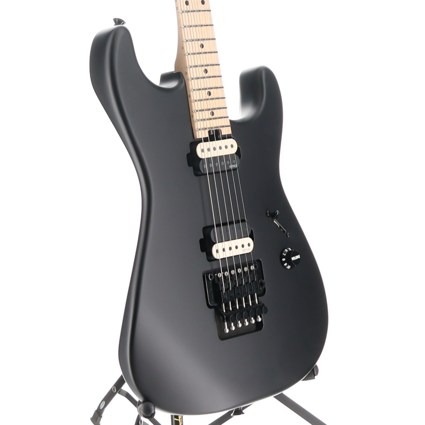Jim Root Signature Pro-Mod San Dimas Style 1 HH FR M, Maple Fingerboard, Satin Black (D13) (05872)
