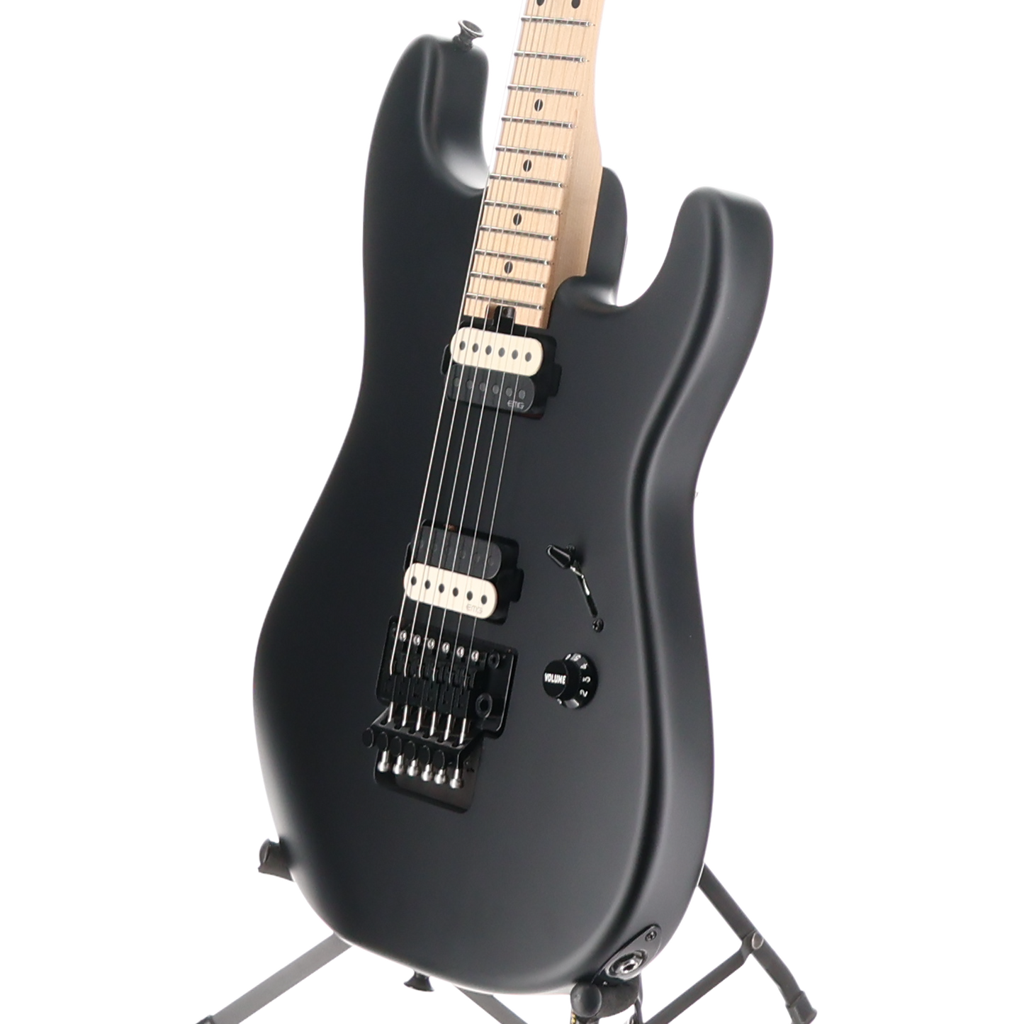 Jim Root Signature Pro-Mod San Dimas Style 1 HH FR M, Maple Fingerboard, Satin Black (D13) (05872)
