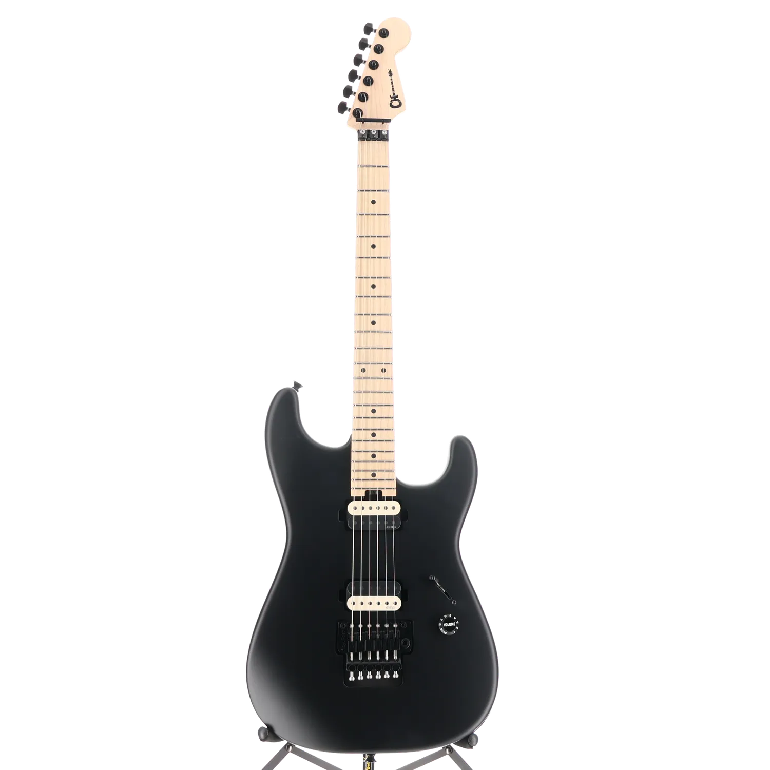 Jim Root Signature Pro-Mod San Dimas Style 1 HH FR M, Maple Fingerboard, Satin Black (D13) (05872)