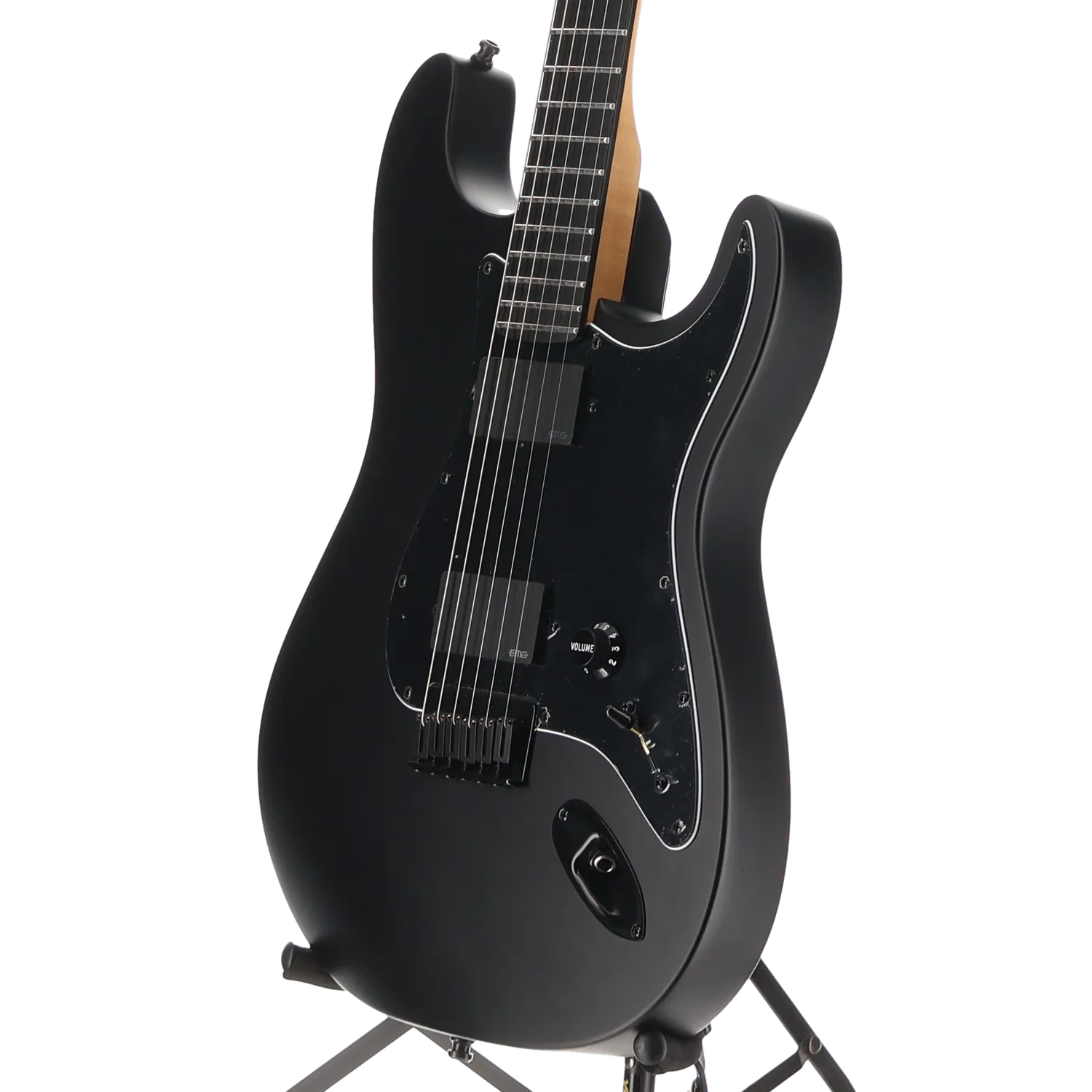 Jim Root Stratocaster, Ebony Fingerboard, Flat Black (RC3) (00192)