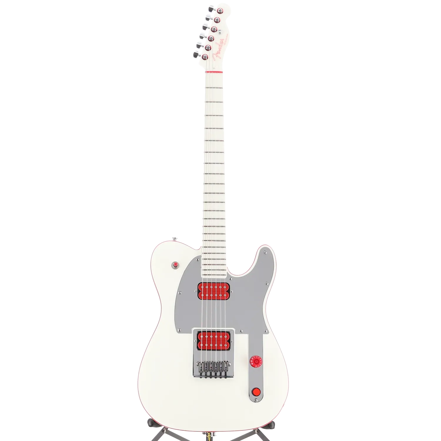 John 5 Ghost Telecaster, Maple Fingerboard, Arctic White (P1) (20172)
