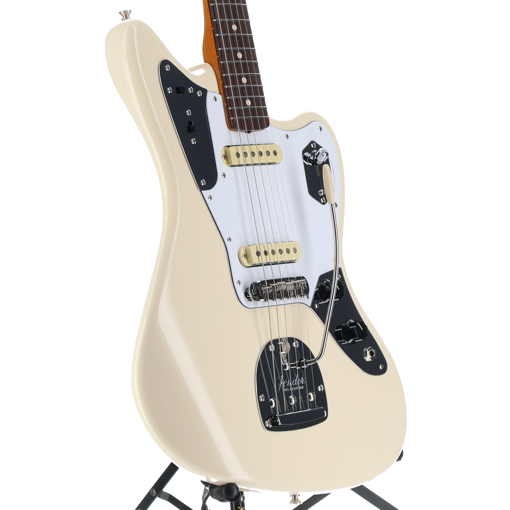 Johnny Marr Jaguar, Rosewood Fingerboard, Olympic White (RC3) (60376)