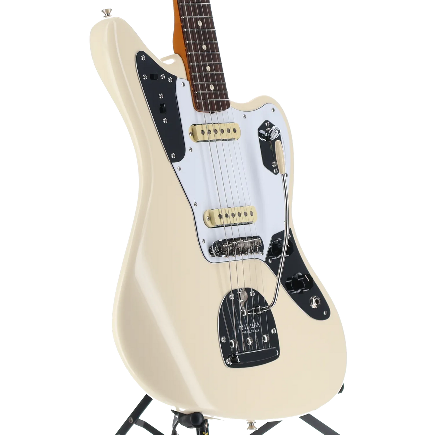 Johnny Marr Jaguar, Rosewood Fingerboard, Olympic White (RC3) (60376)