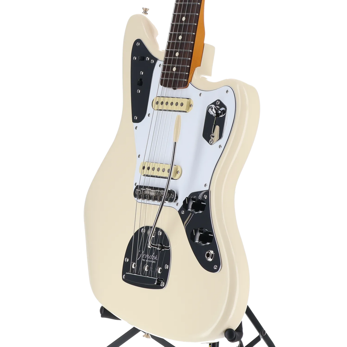 Johnny Marr Jaguar, Rosewood Fingerboard, Olympic White (RC3) (60376)