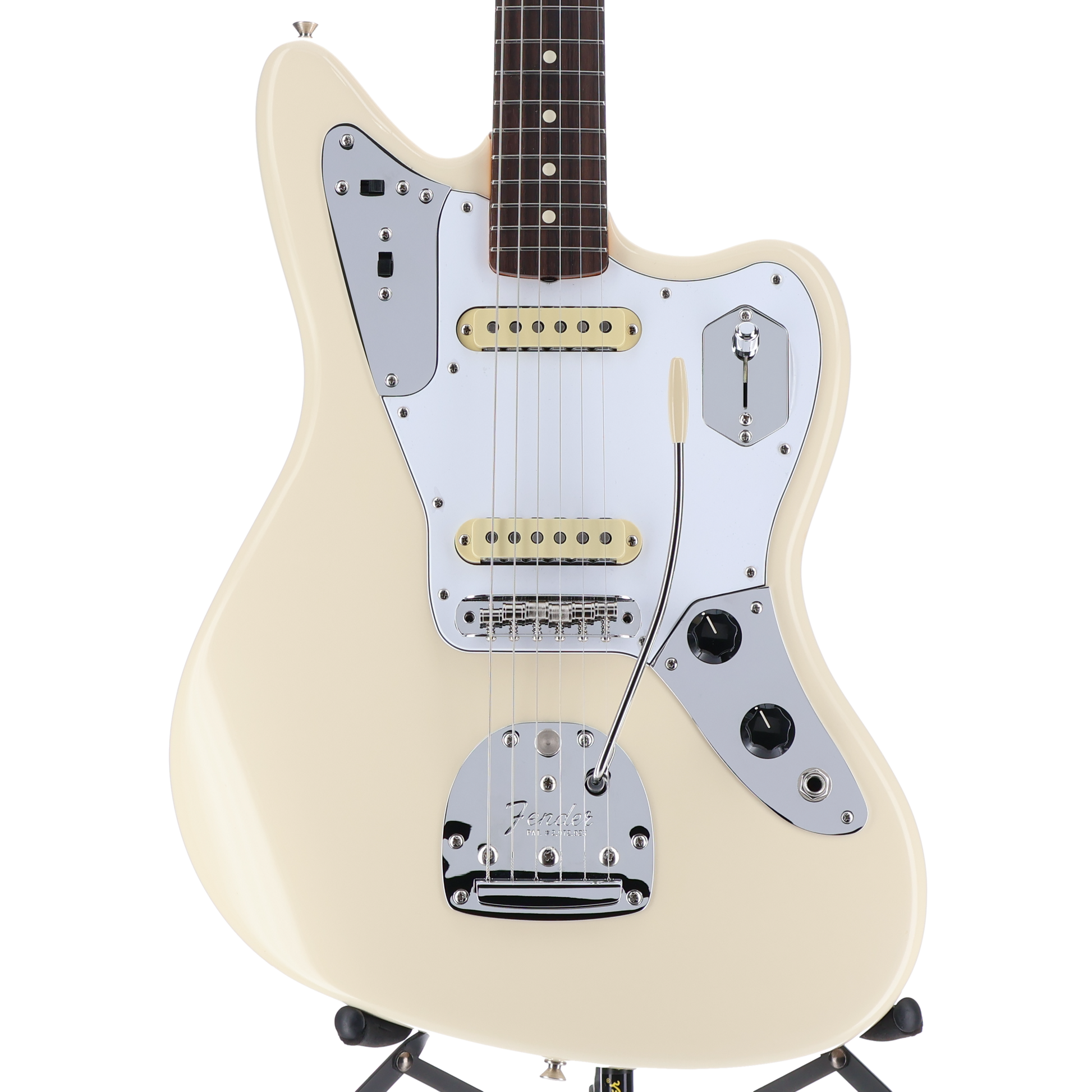 Johnny Marr Jaguar, Rosewood Fingerboard, Olympic White (RC3) (60376)