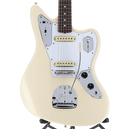 Johnny Marr Jaguar, Rosewood Fingerboard, Olympic White (RC3) (60376)