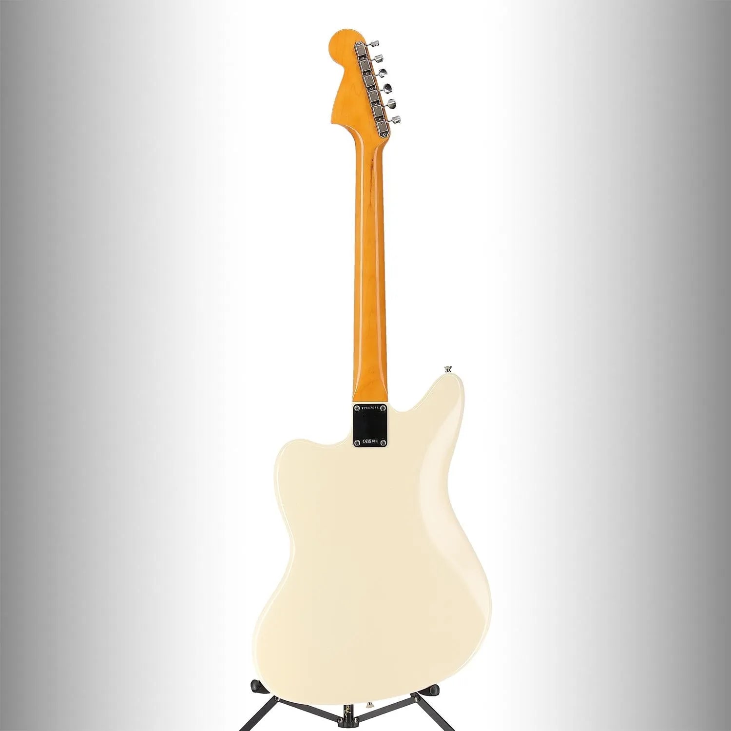 Johnny Marr Jaguar, Rosewood Fingerboard, Olympic White (V12) (47635)