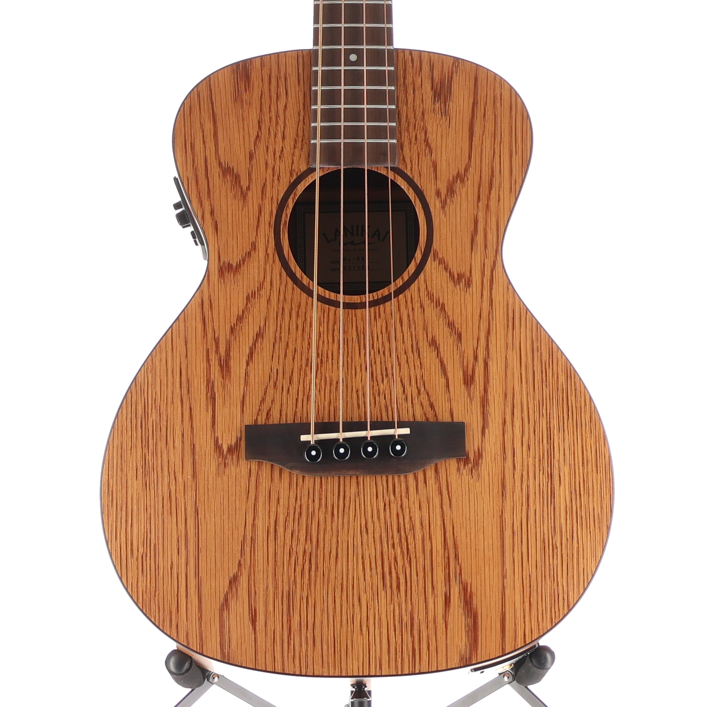 Lanikai OA-EBU Acoustic Electric Bass Natural Oak, Plays Great (I10)(11912) (11912)