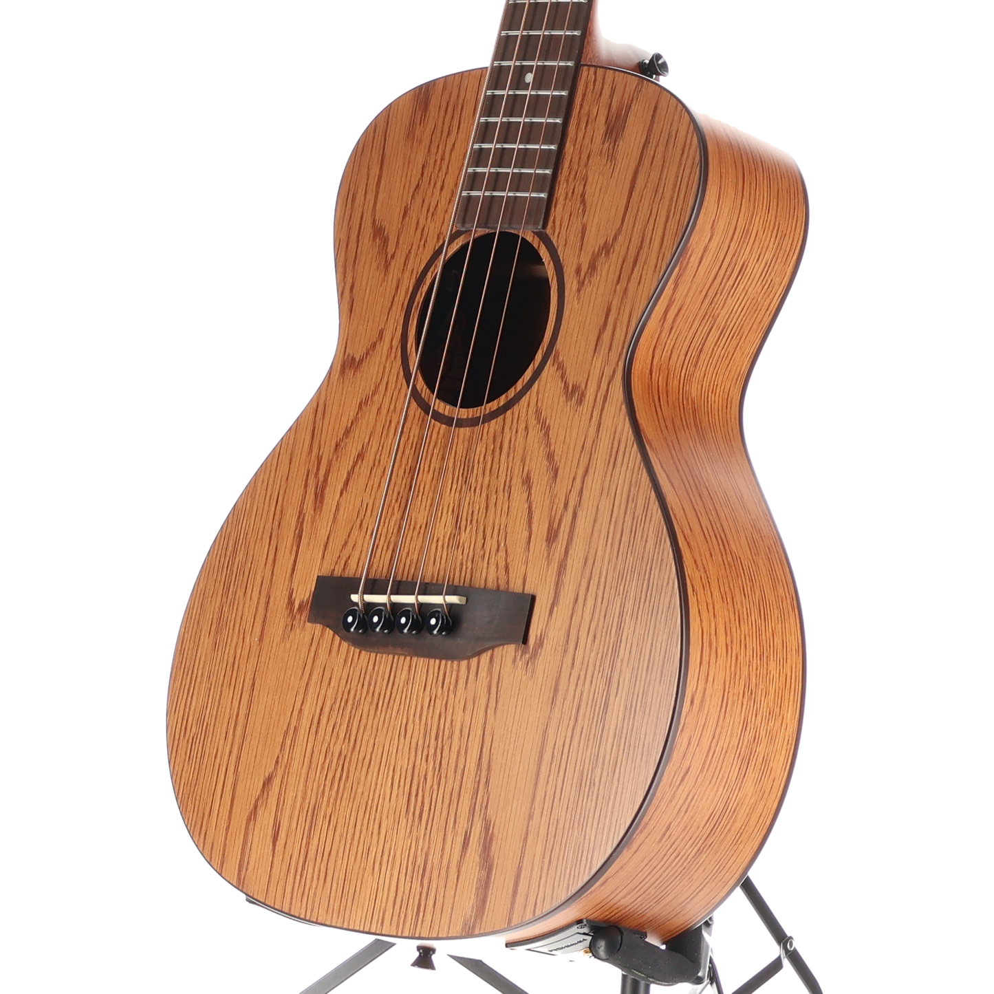 Lanikai OA-EBU Acoustic Electric Bass Natural Oak, Plays Great (I10)(11912) (11912)