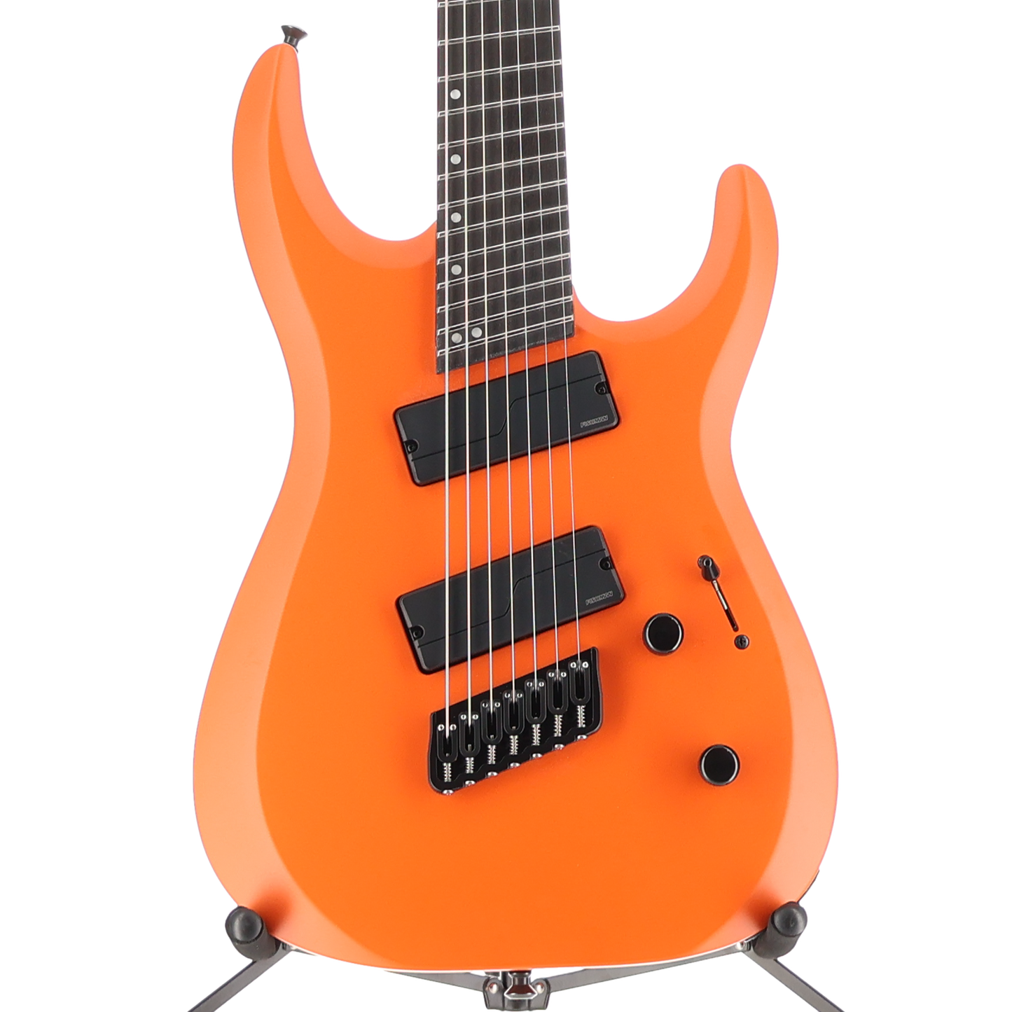 Jackson Pro Plus Series DK Modern HT7 MS, Ebony Fingerboard, Satin Orange Crush (AA12) (00609)