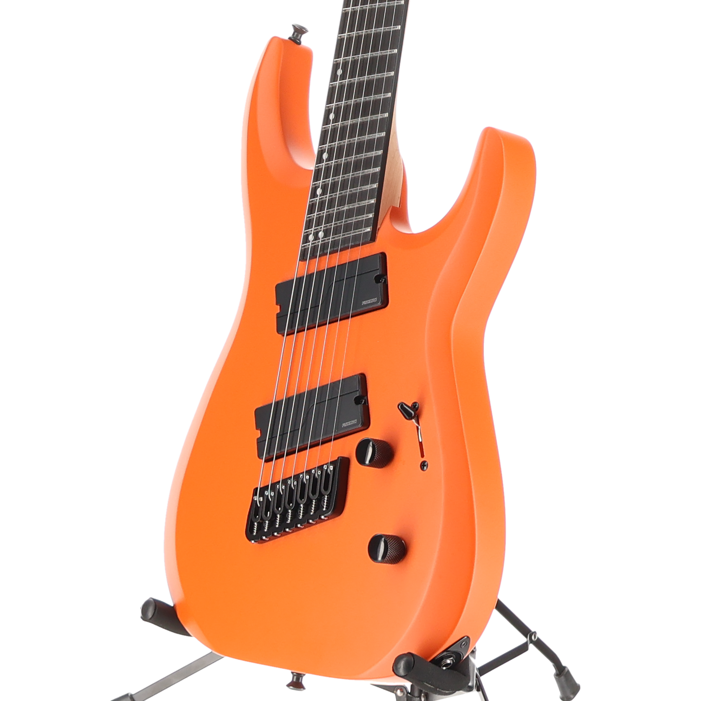 Jackson Pro Plus Series DK Modern HT7 MS, Ebony Fingerboard, Satin Orange Crush (AA12) (00609)