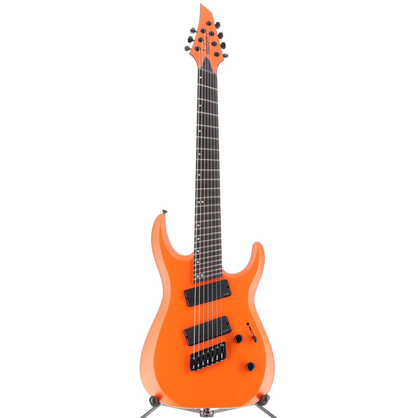 Jackson Pro Plus Series DK Modern HT7 MS, Ebony Fingerboard, Satin Orange Crush (P) (00626)