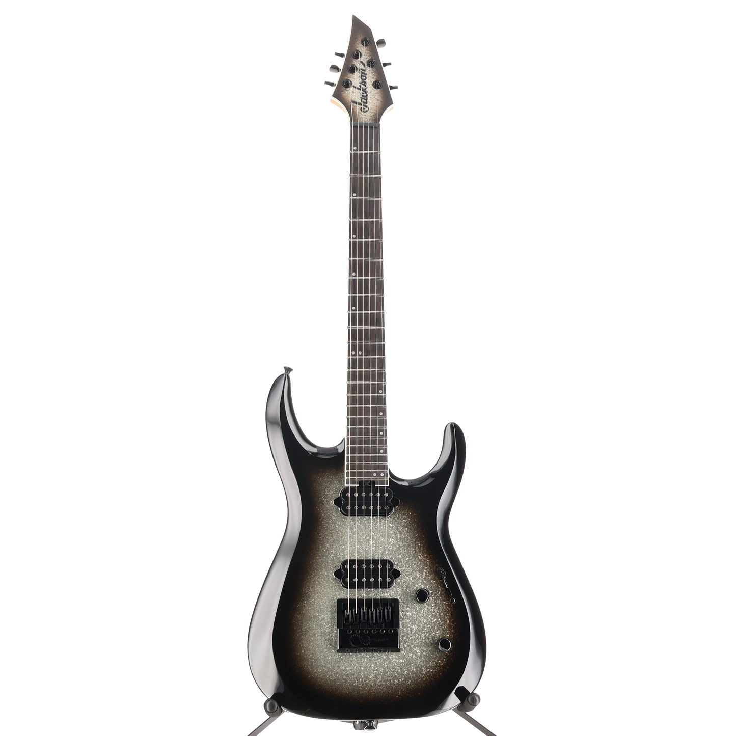 Jackson Pro Plus Series DK Modern EVTN6, Ebony Fingerboard, Silver Sparkle (AA8) (01188)