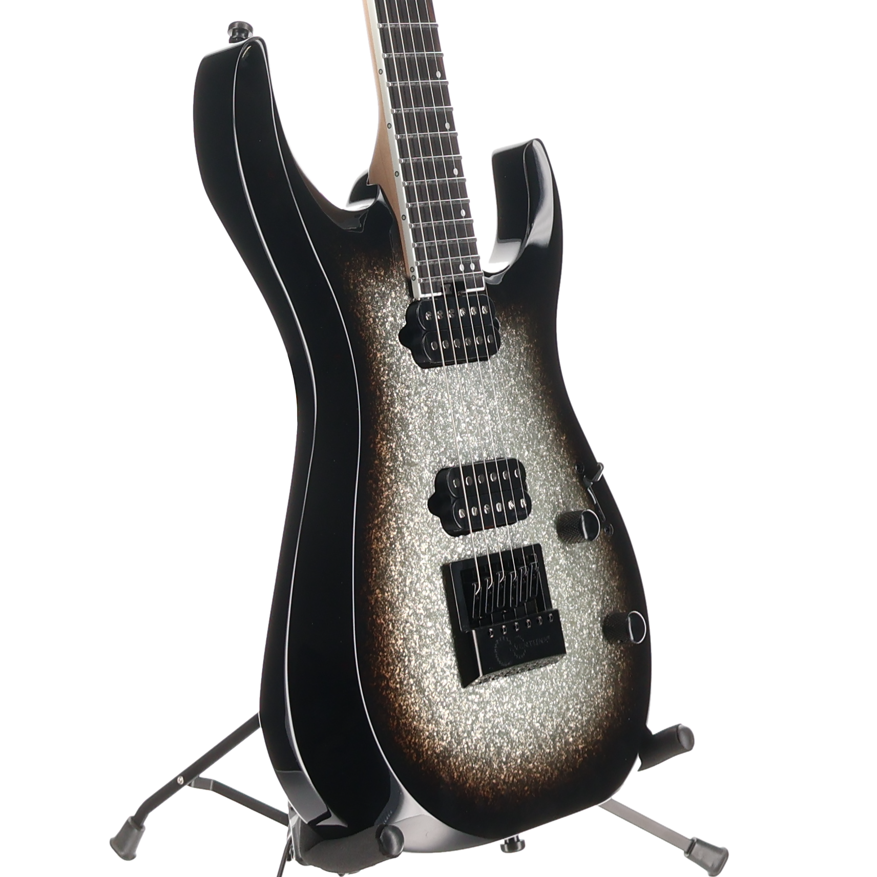 Jackson Pro Plus Series DK Modern EVTN6, Ebony Fingerboard, Silver Sparkle (X13) (00745)