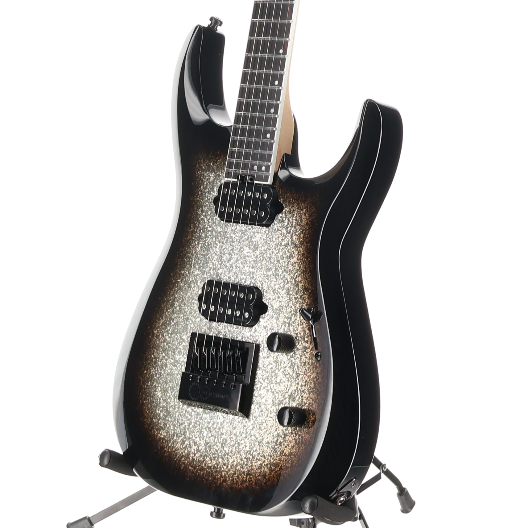 Jackson Pro Plus Series DK Modern EVTN6, Ebony Fingerboard, Silver Sparkle (X13) (00745)