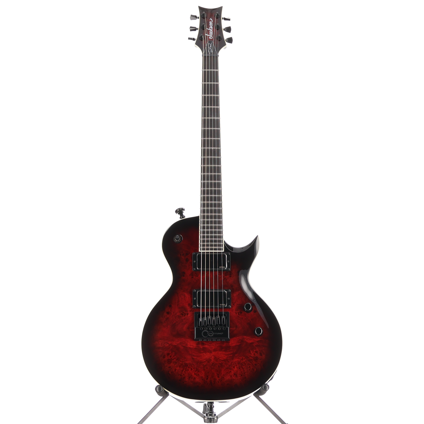 Jackson Pro Series Signature Diamond Rowe DR12MG EVTN6, Ebony Fingerboard, Dark Rose (M12) (01285)