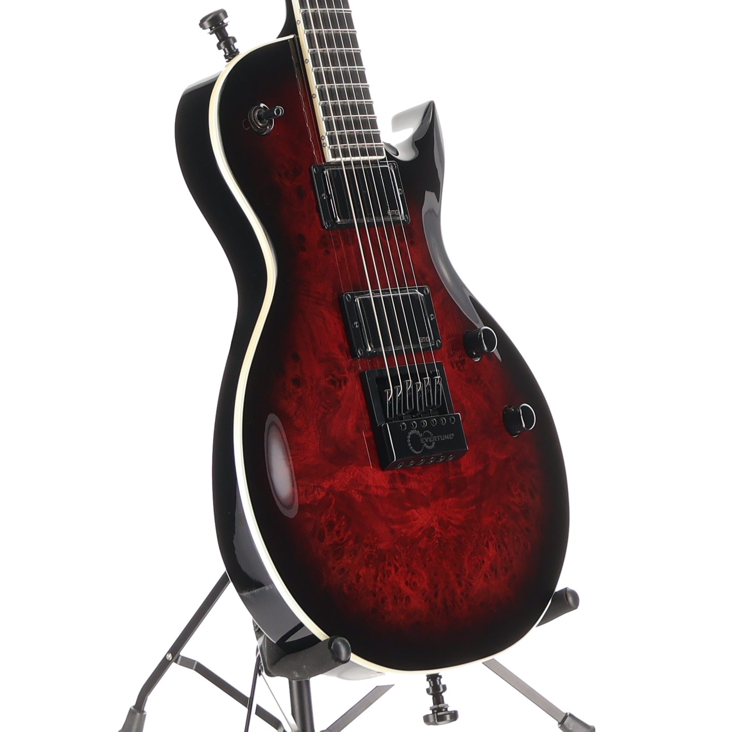 Jackson Pro Series Signature Diamond Rowe DR12MG EVTN6, Ebony Fingerboard, Dark Rose (M12) (01285)