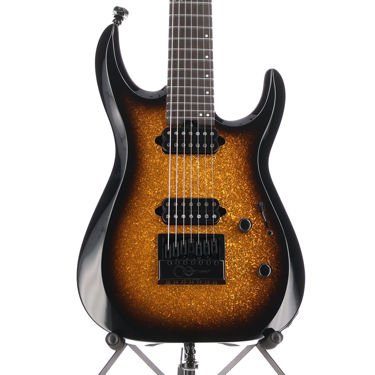 Jackson Pro Plus Series DK Modern EVTN7, Ebony Fingerboard, Gold Sparkle (F6) (00026)