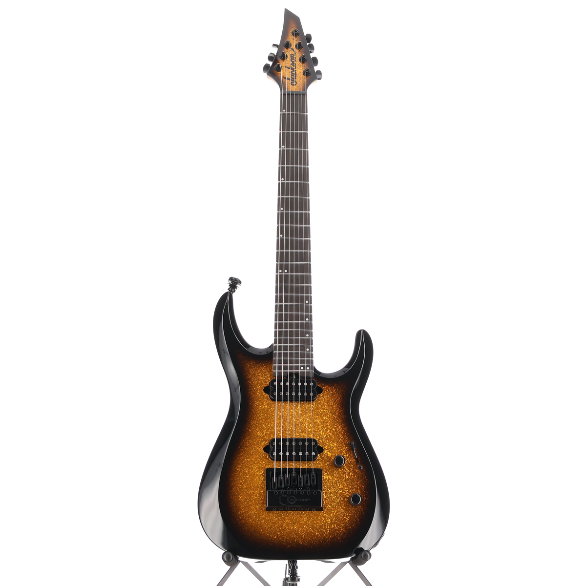 Jackson Pro Plus Series DK Modern EVTN7, Ebony Fingerboard, Gold Sparkle (F6) (00026)