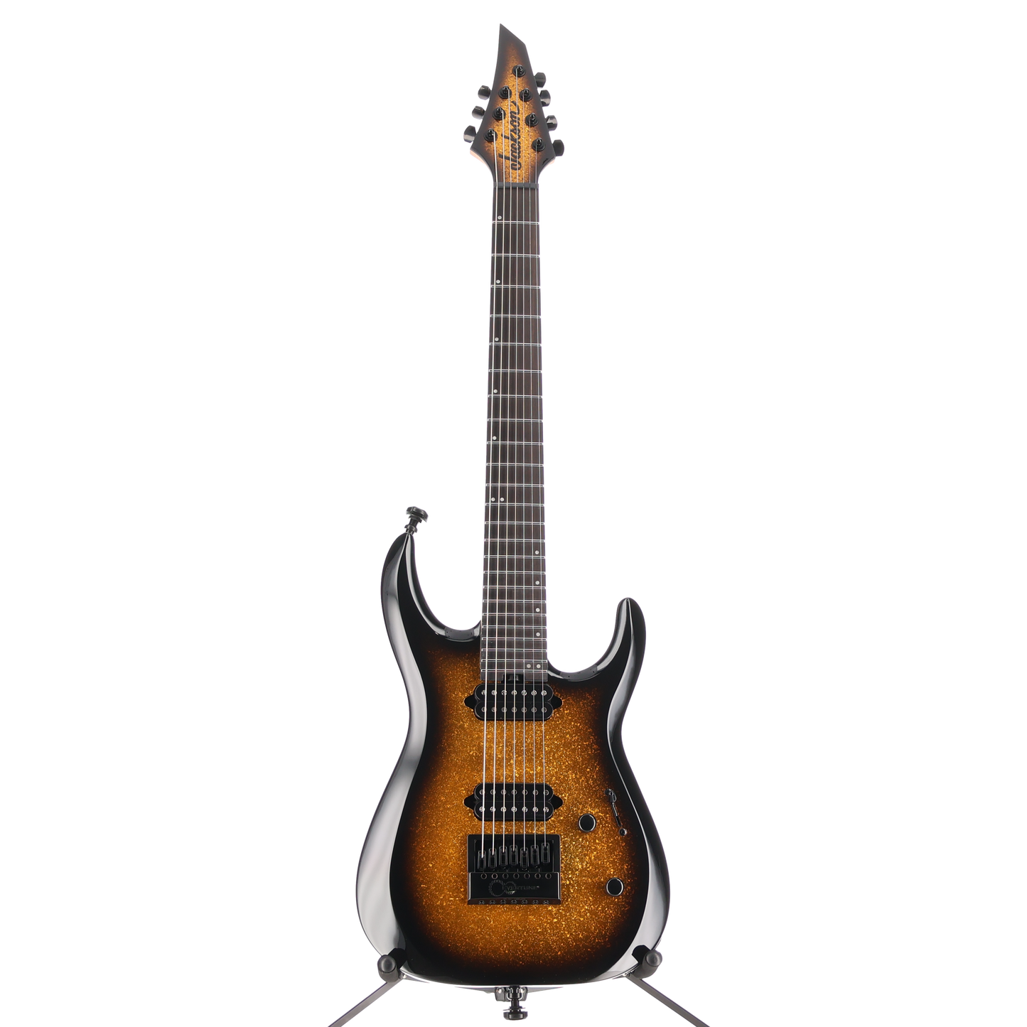 Jackson Pro Plus Series DK Modern EVTN7, Ebony Fingerboard, Gold Sparkle (P1) (00064)