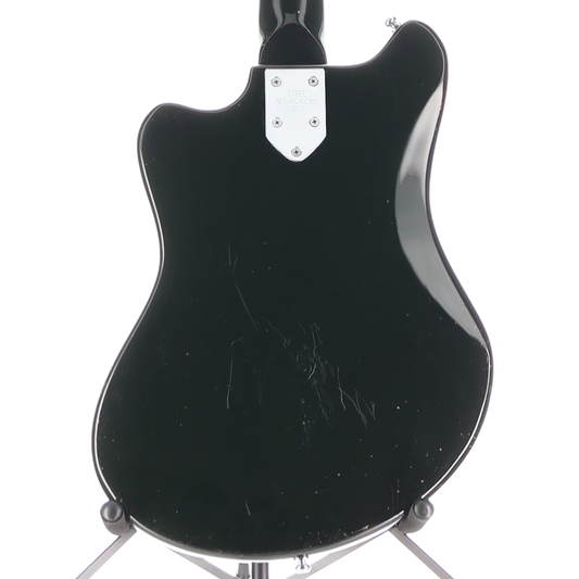 Kingston Short Scale Red Burst Electric Bass - 1966 (M1) (52106) (52106)