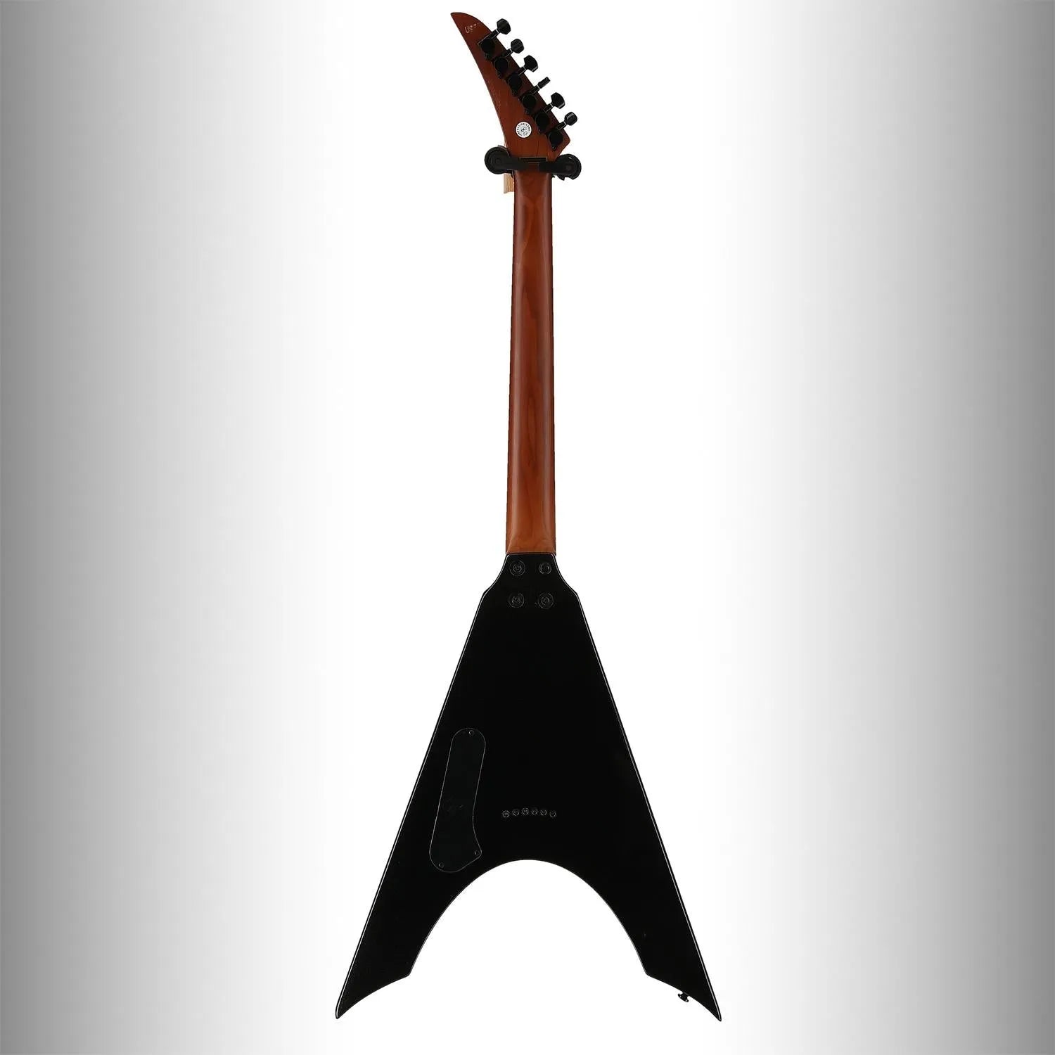 Kramer Nite-V Plus (String-through) - Jet Black Metallic (L9) (99012)