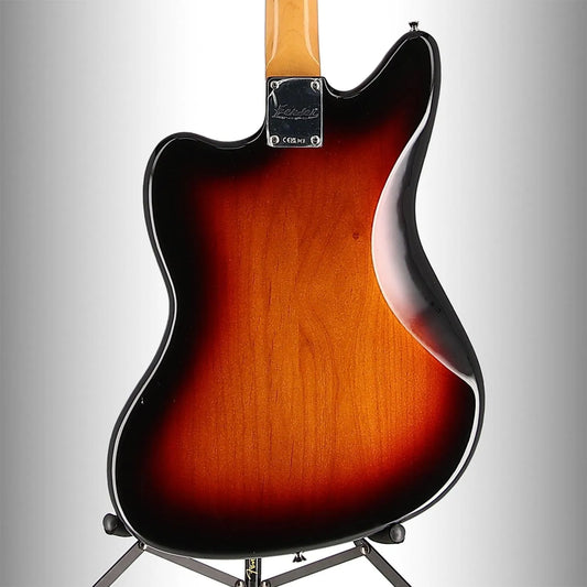 Kurt Cobain Jaguar, Rosewood Fingerboard, 3-Color Sunburst (H10) (19767)