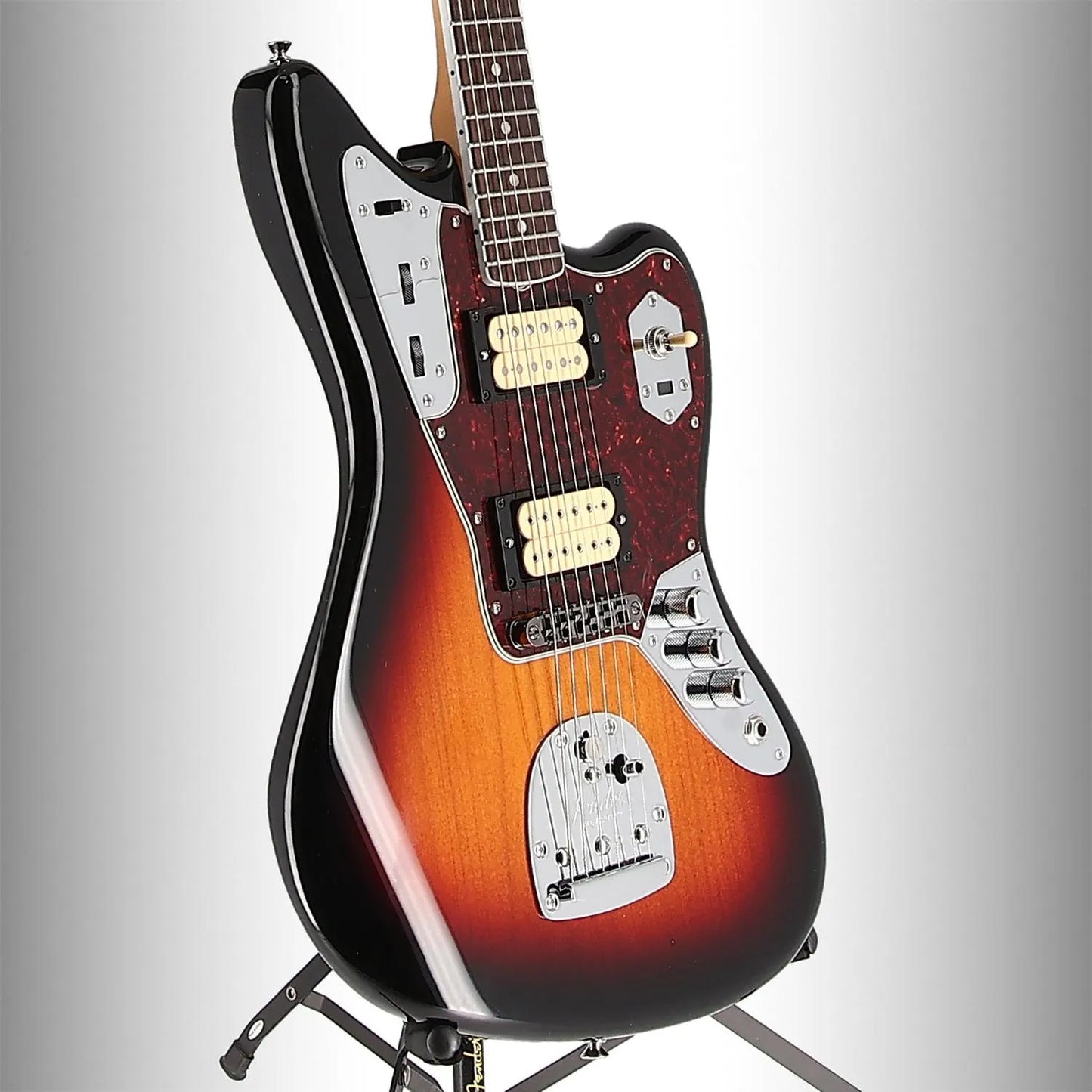 Kurt Cobain Jaguar, Rosewood Fingerboard, 3-Color Sunburst (H10) (19767)