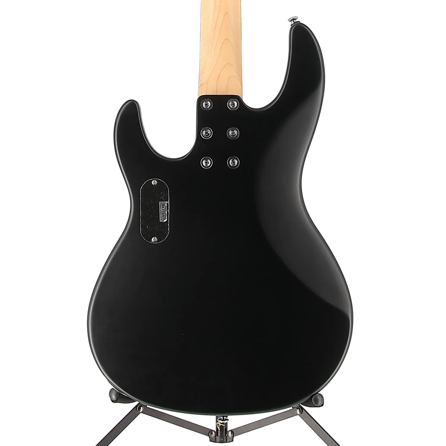 LTD AP-204 Electric Bass Guitar Satin Black Black Pickguard (EB6) (10811)