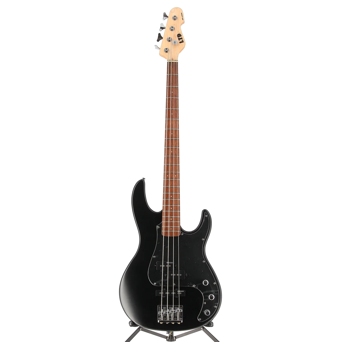 LTD AP-204 Electric Bass Guitar Satin Black Black Pickguard (EB6) (10811)