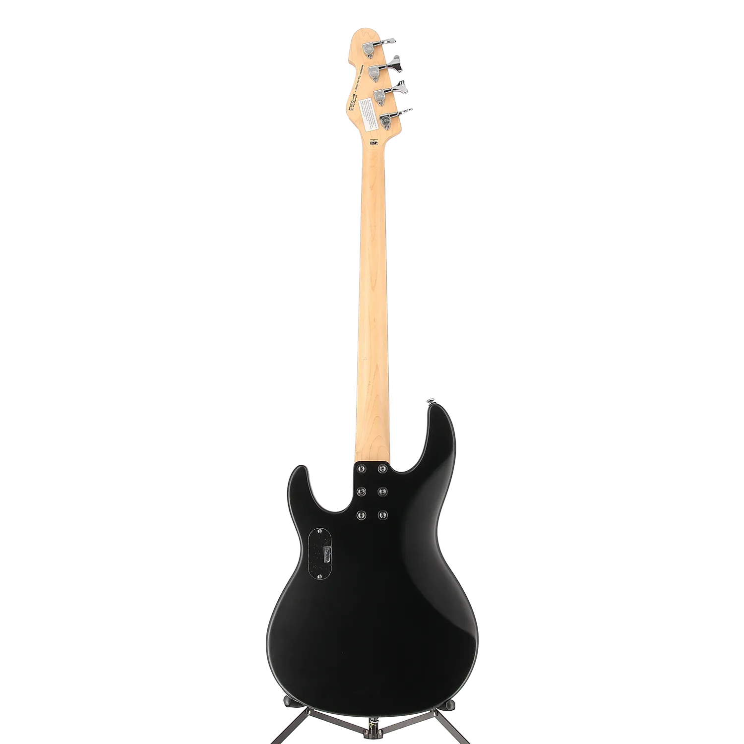 LTD AP-204 Electric Bass Guitar Satin Black Black Pickguard (EB6) (10811)