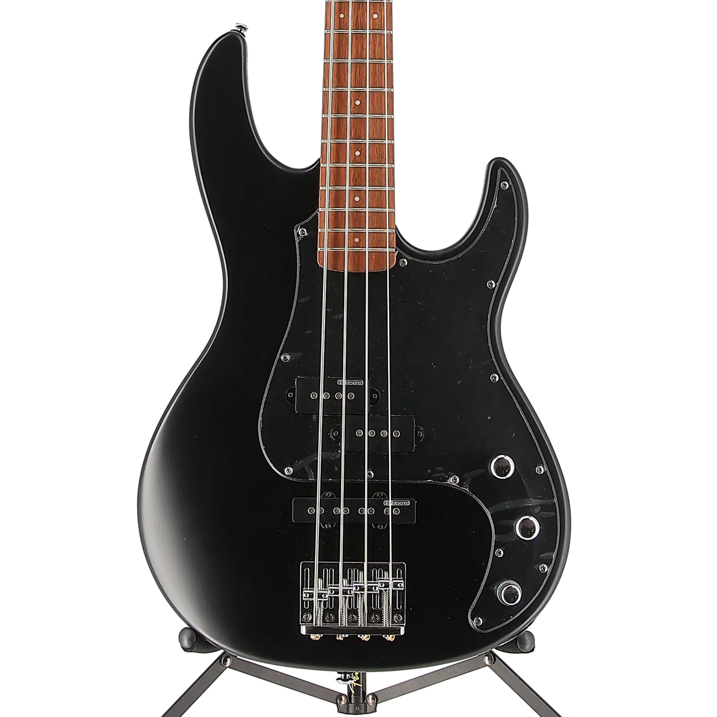 LTD AP-204 Electric Bass Guitar Satin Black Black Pickguard (EB6) (10811)