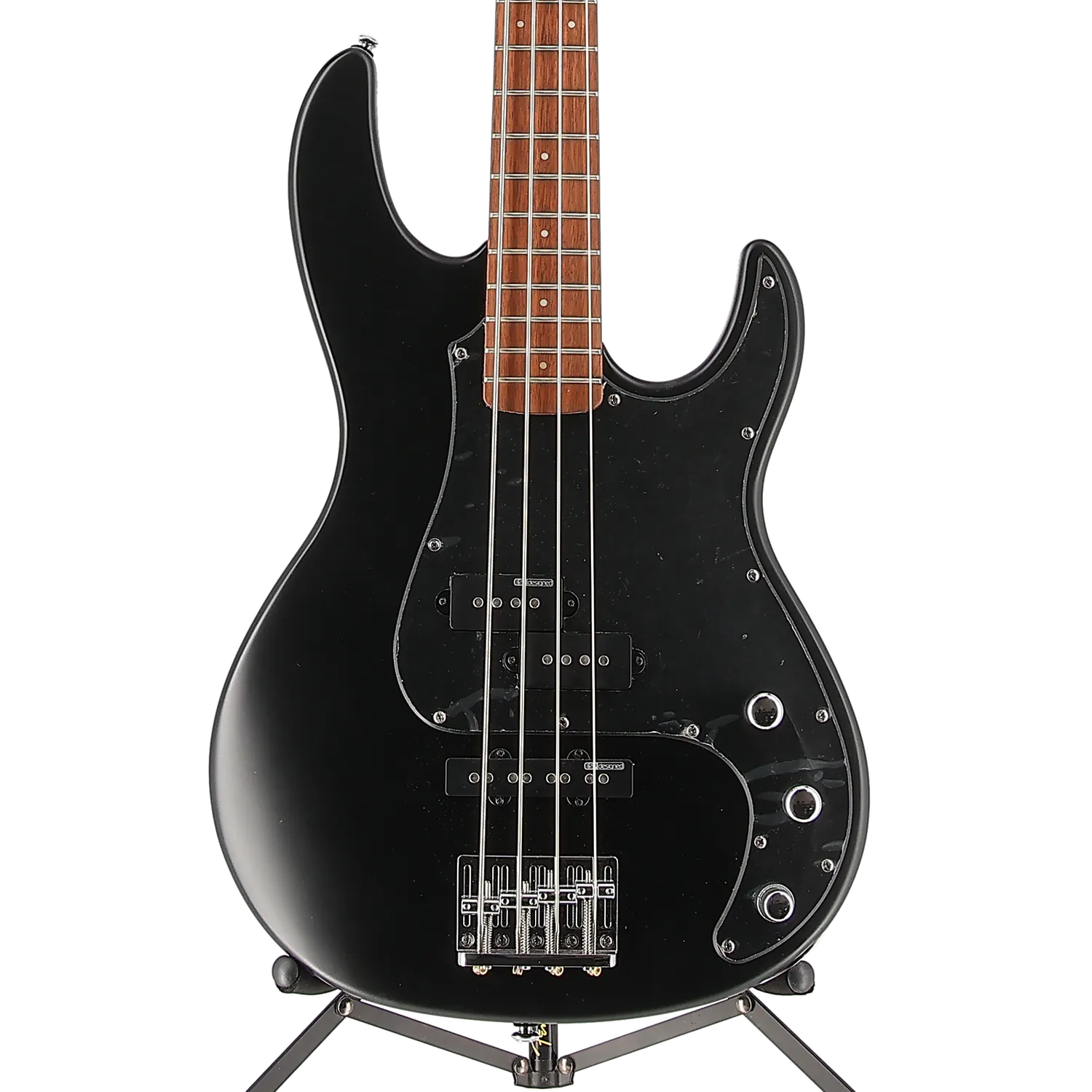 LTD AP-204 Electric Bass Guitar Satin Black Black Pickguard (EB6) (10811)