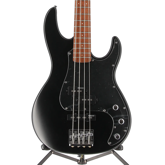LTD AP-204 Electric Bass Guitar Satin Black Black Pickguard (EB6) (10811)