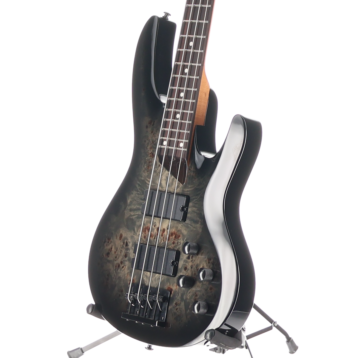 LTD B-204DX - Electric Bass Guitar - Black Burst (K13) (20680)