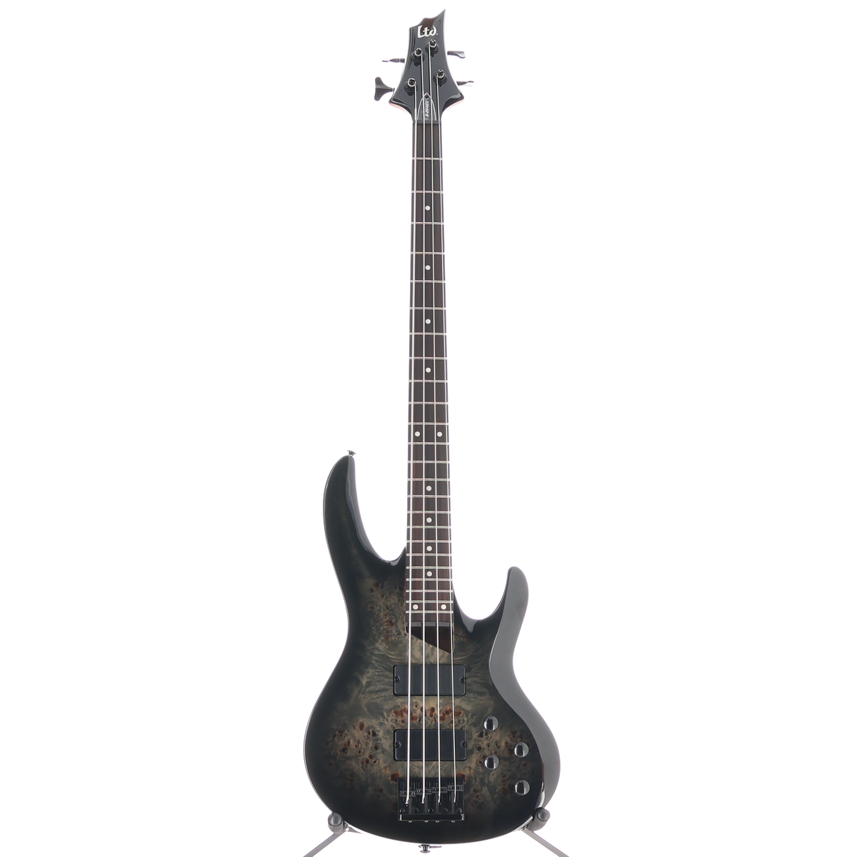 LTD B-204DX - Electric Bass Guitar - Black Burst (K13) (20680)