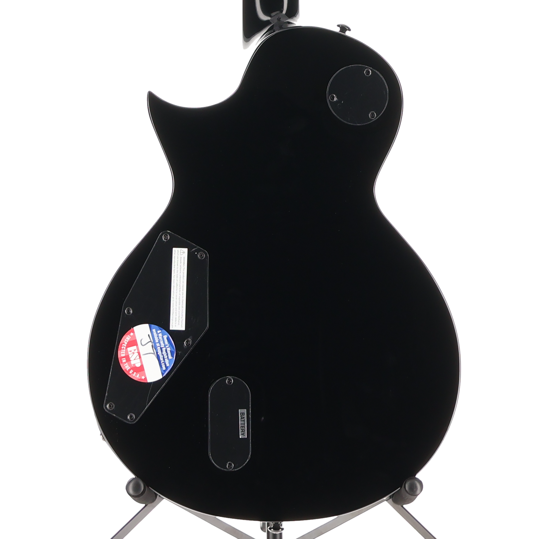 LTD EC-1000T Quilted Maple Electric Guitar - Charcoal Burst (M11) (81101)