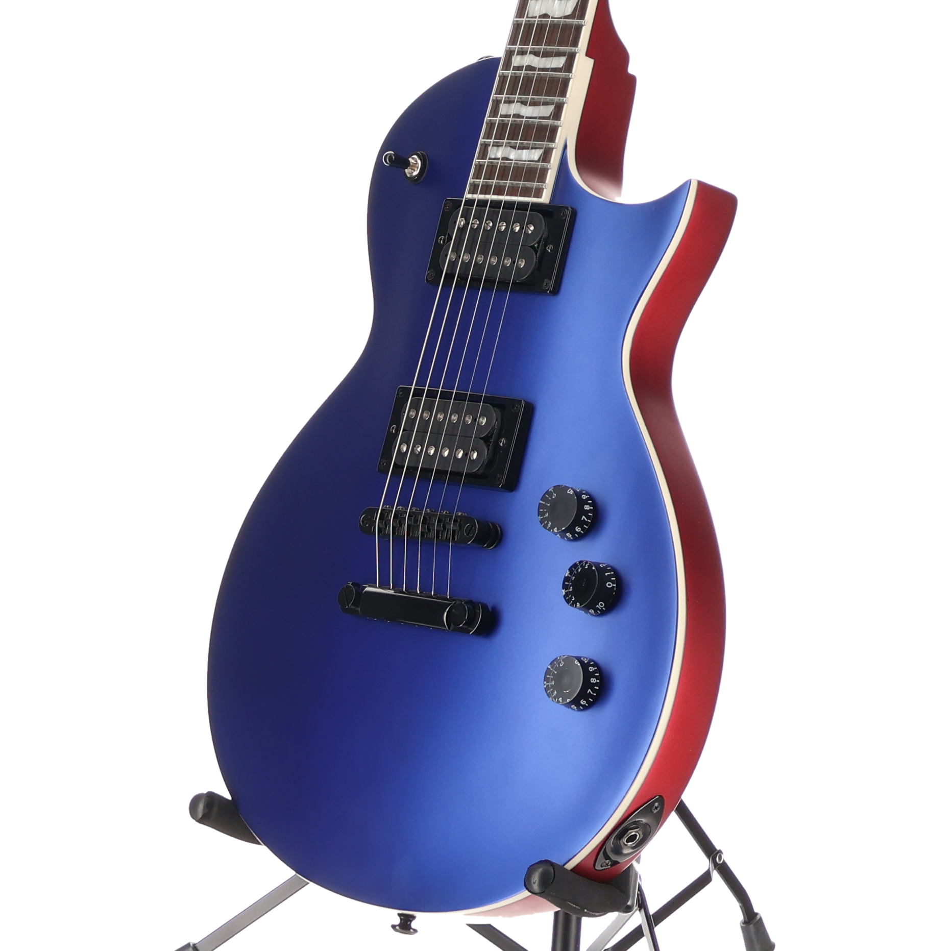 LTD EC-256 - Single Cut Electric Guitar w/ Satin Majik Blue Custom Paint (I11) (80144)