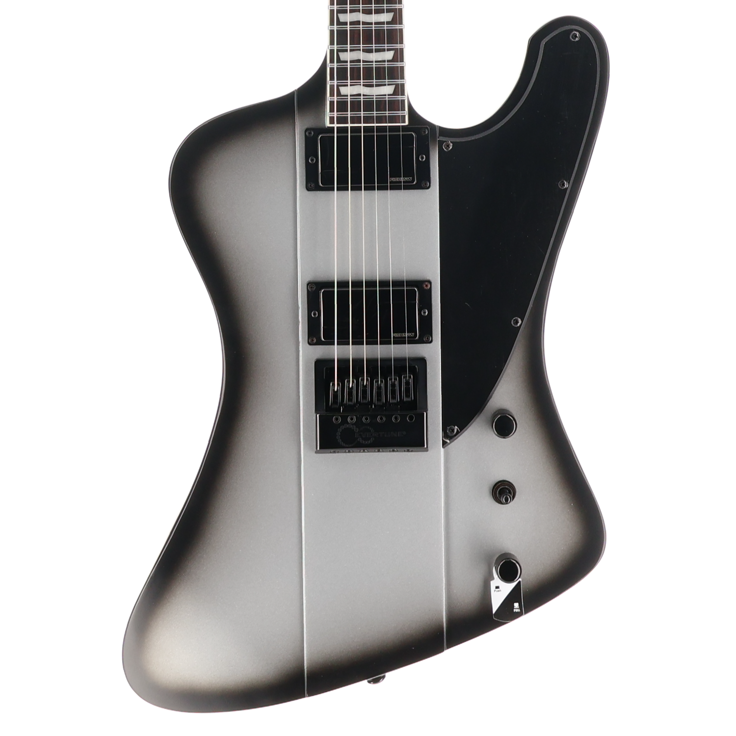 LTD Phoenix-1000 EverTune, Silver Sunburst Satin, Fully Tested (SR) (50711)
