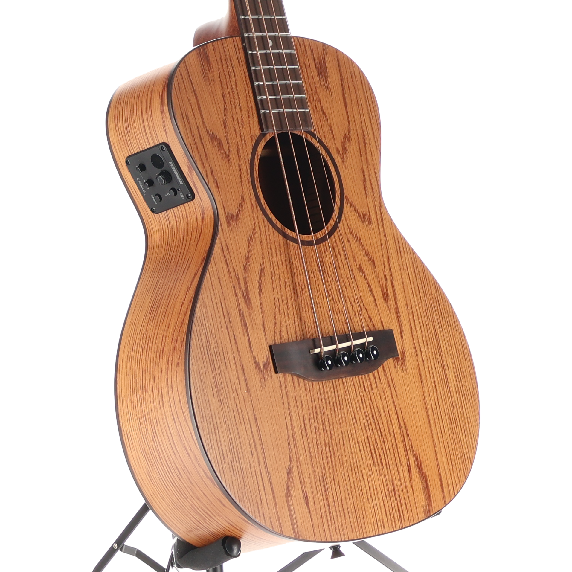 Lanikai OA-EBU Acoustic Electric Bass Natural Oak, Plays Great (I10)(11912) (11912)