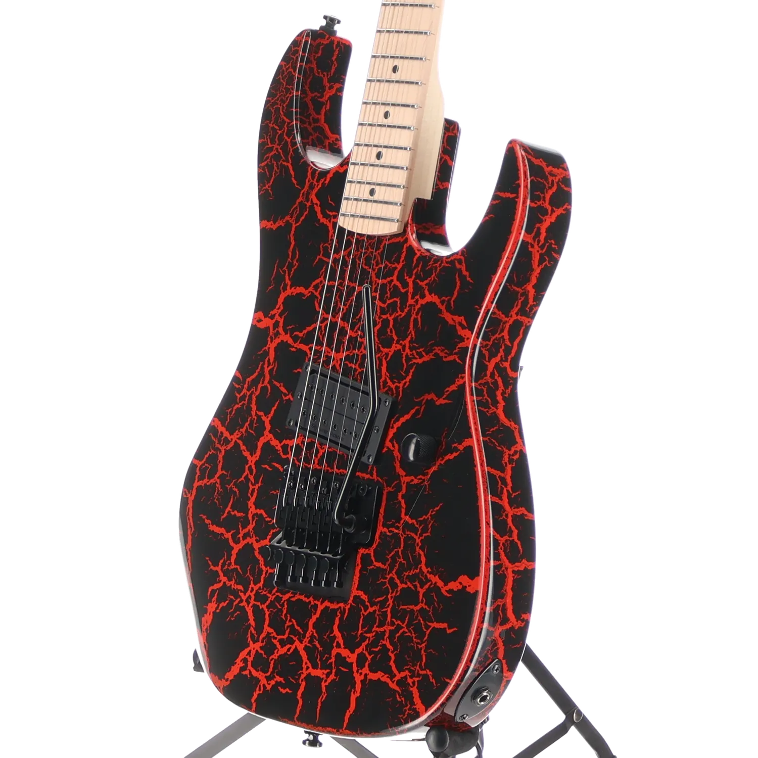 Legacy Gunslinger Retro II with Floyd Rose - Red Crackle (Z9) (50795)