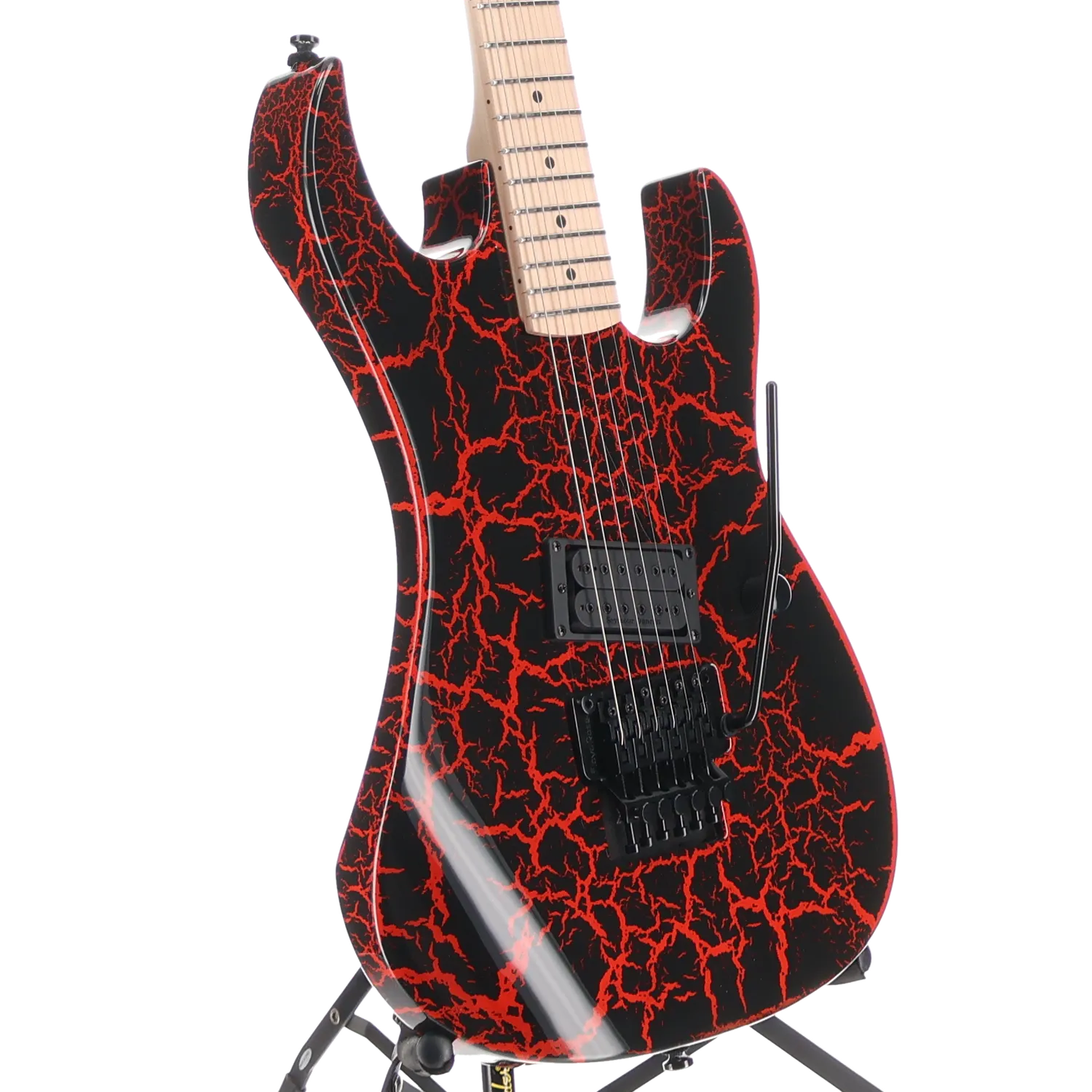 Legacy Gunslinger Retro II with Floyd Rose - Red Crackle (Z9) (50795)