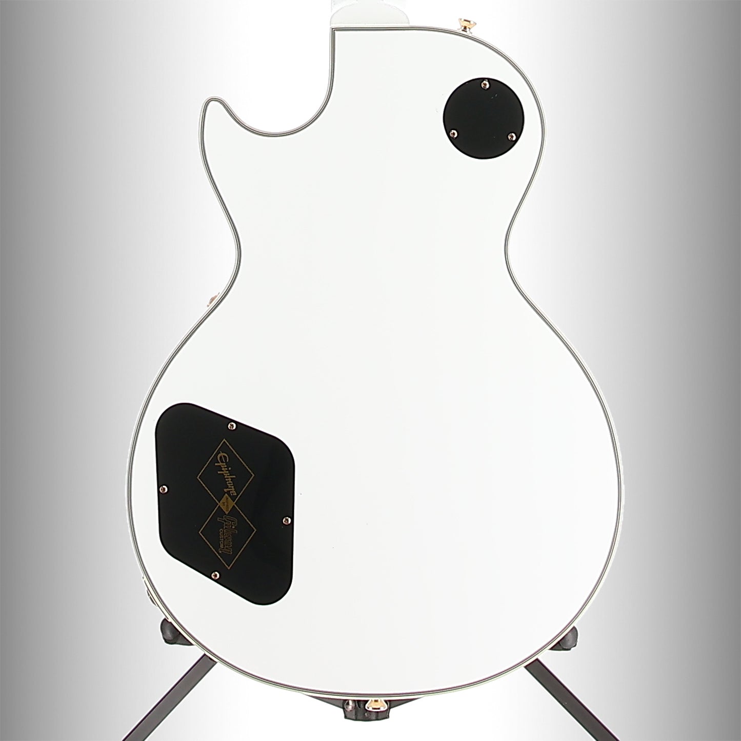 Les Paul Custom Inspired by Gibson Alpine White with Seymour Duncan Vintage P90 Bridge Pickup Mod (SR) (99053)