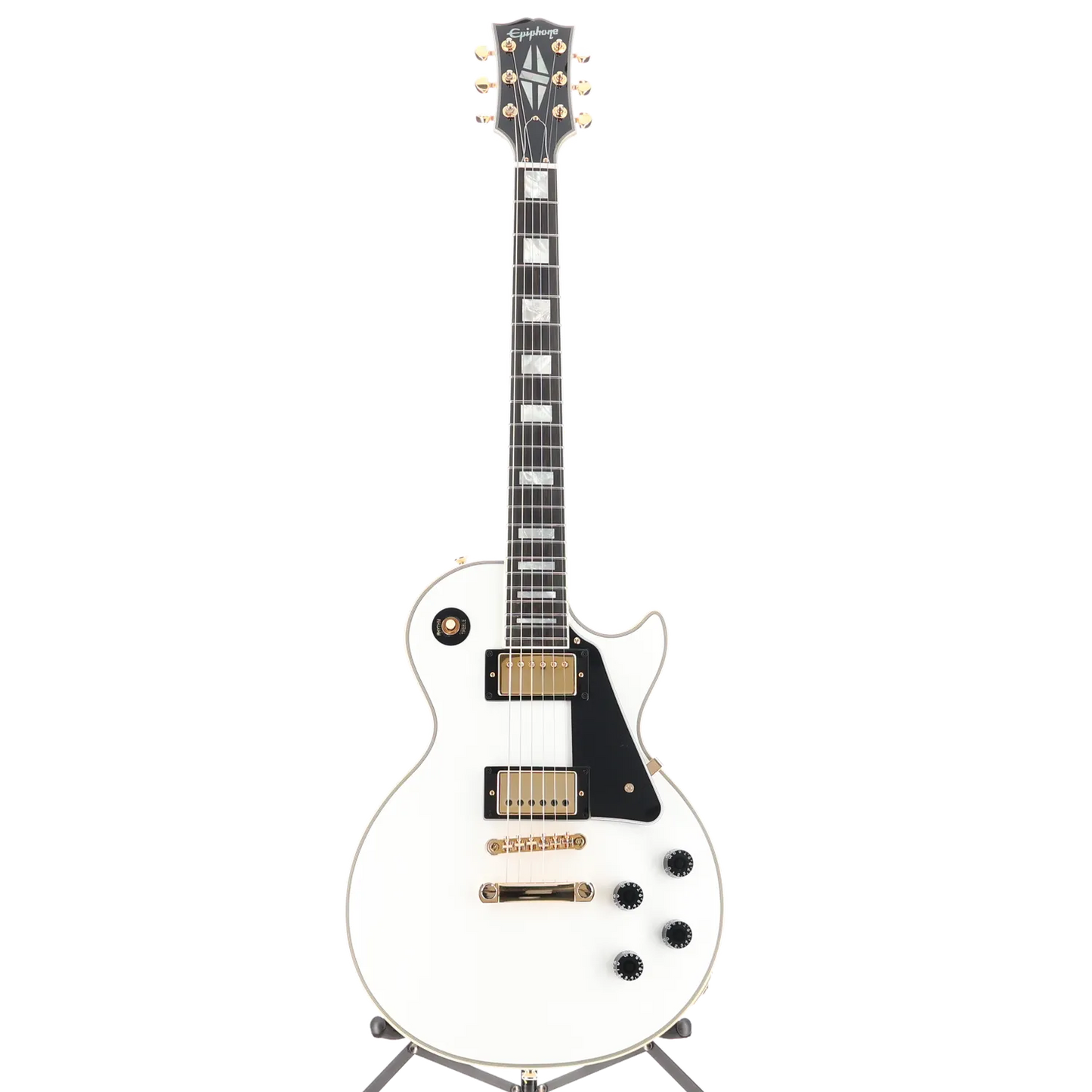 Les Paul Custom Inspired by Gibson MOD in Alpine White (O7) (79123)