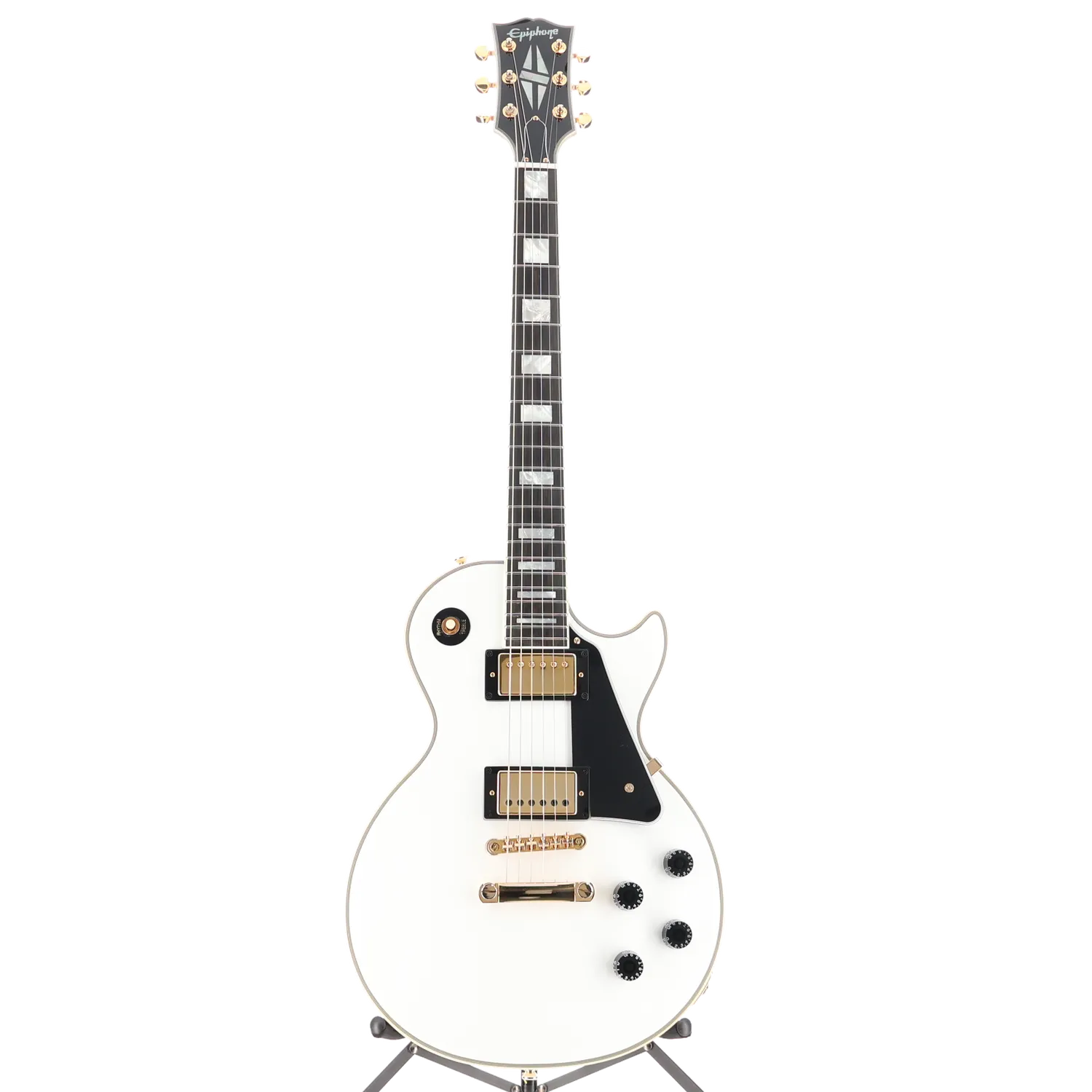 Les Paul Custom Inspired by Gibson MOD in Alpine White (O7) (79123)