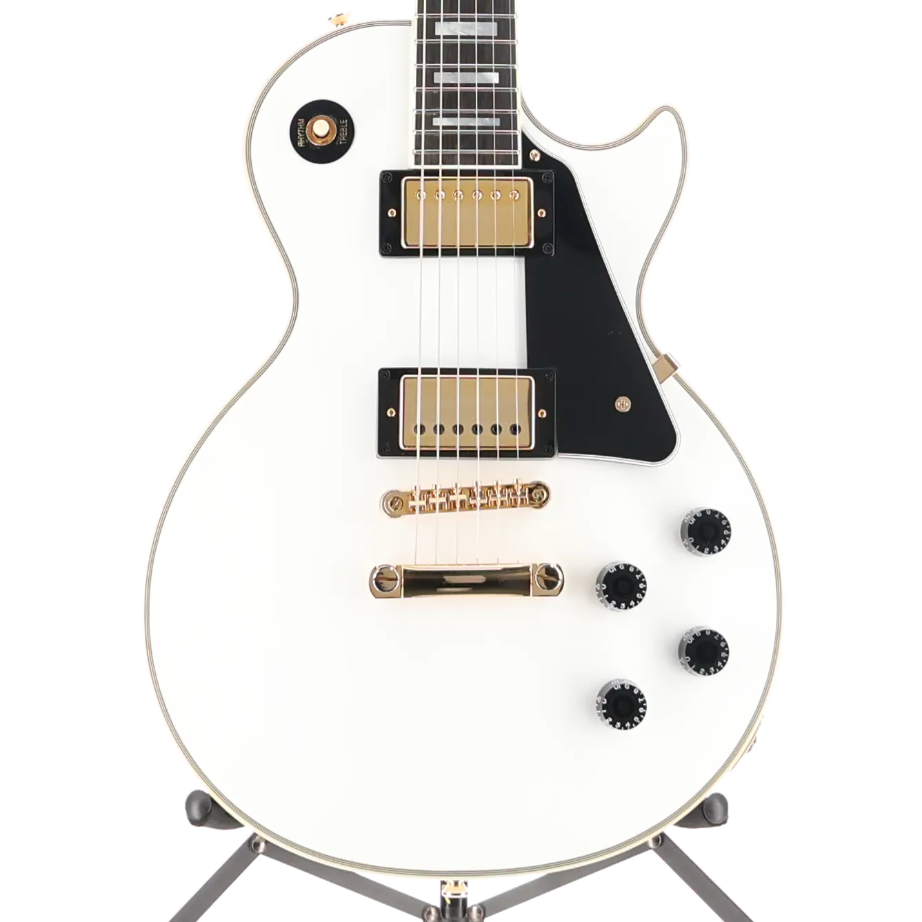 Les Paul Custom Inspired by Gibson MOD in Alpine White (O7) (79123)