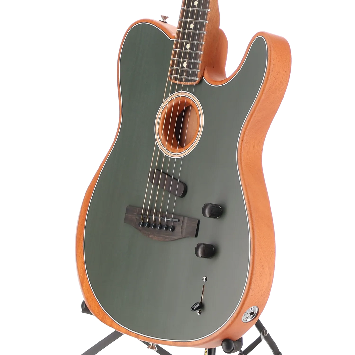 Limited Edition American Acoustasonic Telecaster, Channel-Bound Neck, Ebony Fingerboard, Tungsten (2069A)